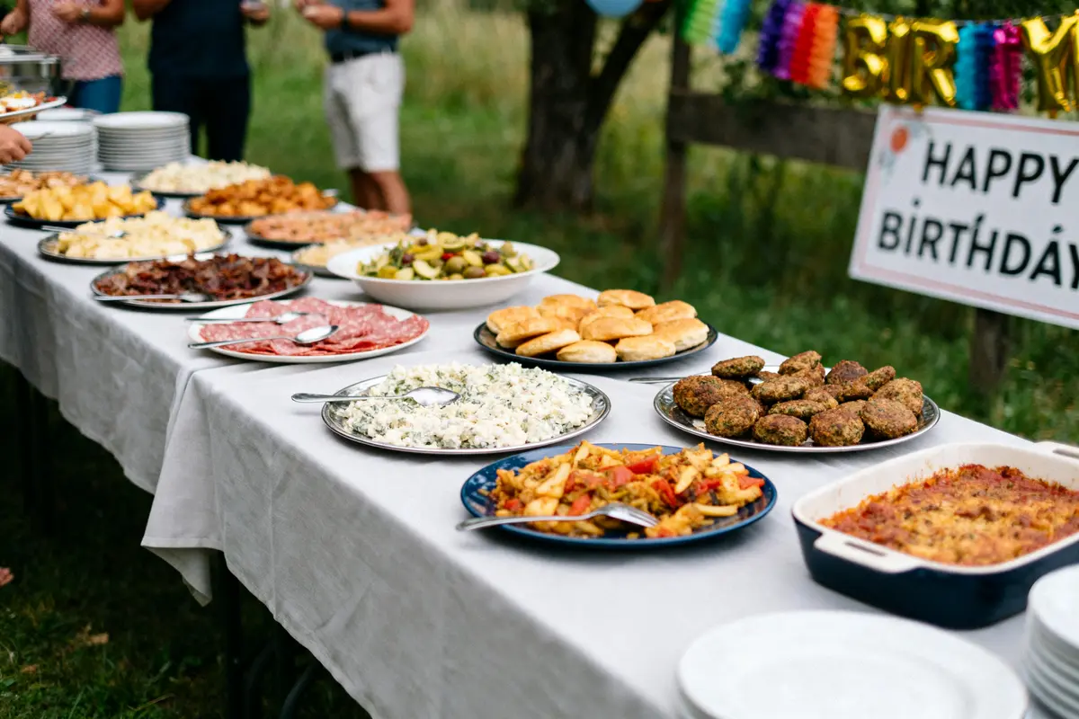 Idée repas anniversaire adulte : 15 menus faciles et élégants