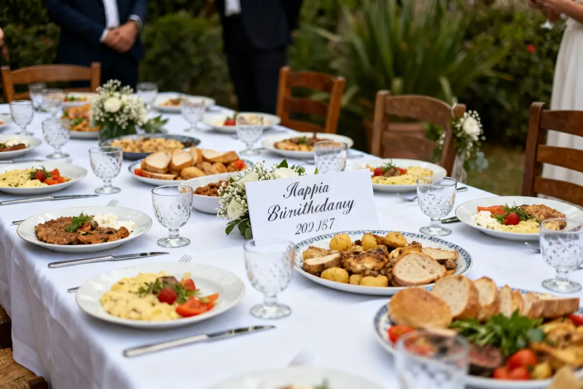 Idée repas anniversaire de mariage : 7 menus faciles et festifs