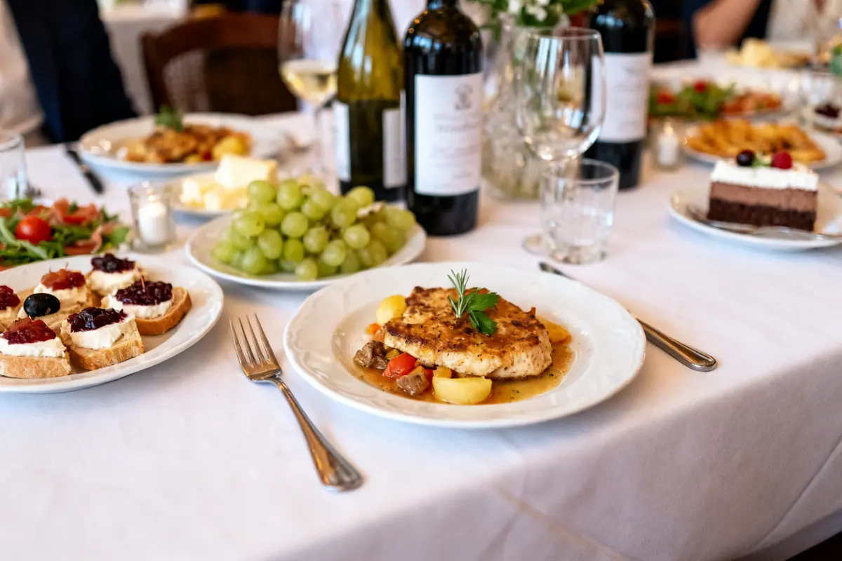 Idée repas mariage Dolce Vita : 7 menus italiens chic et festifs