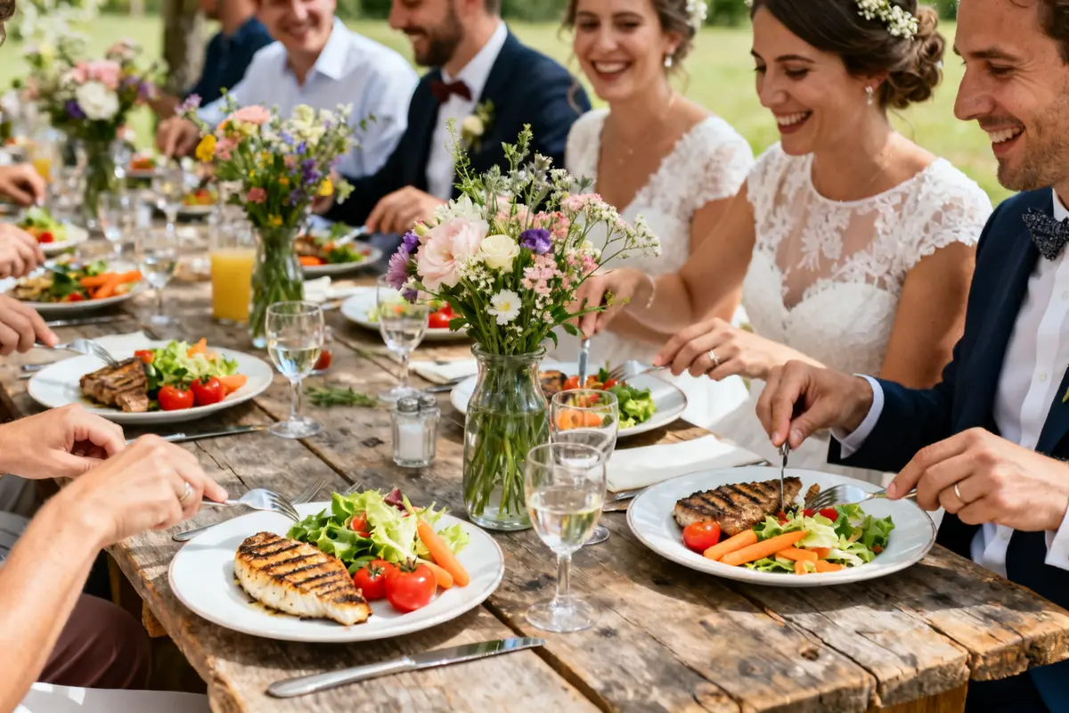 Idée repas mariage été : 10 menus chic et conviviaux à tester
