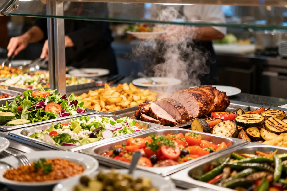 Menu buffet chaud et froid : 50 idées recettes et conseils