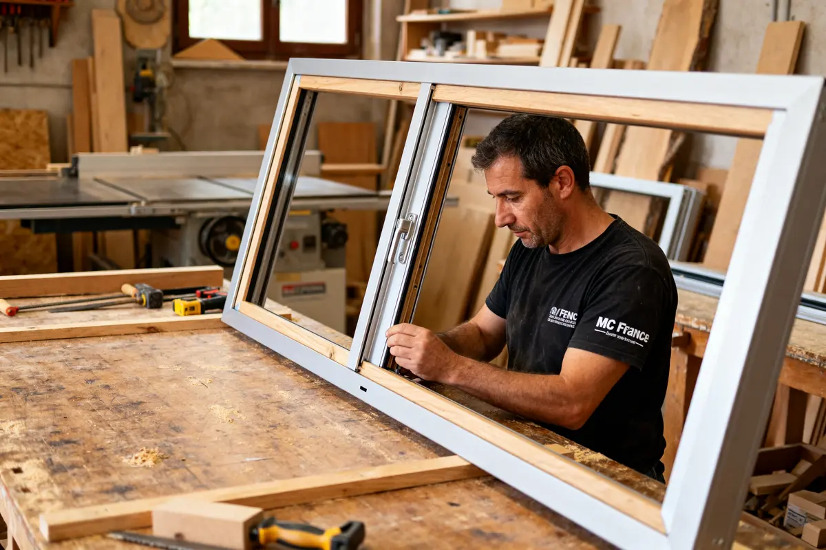 Menuiserie MC France : fenêtres bois-alu sur mesure et innovantes