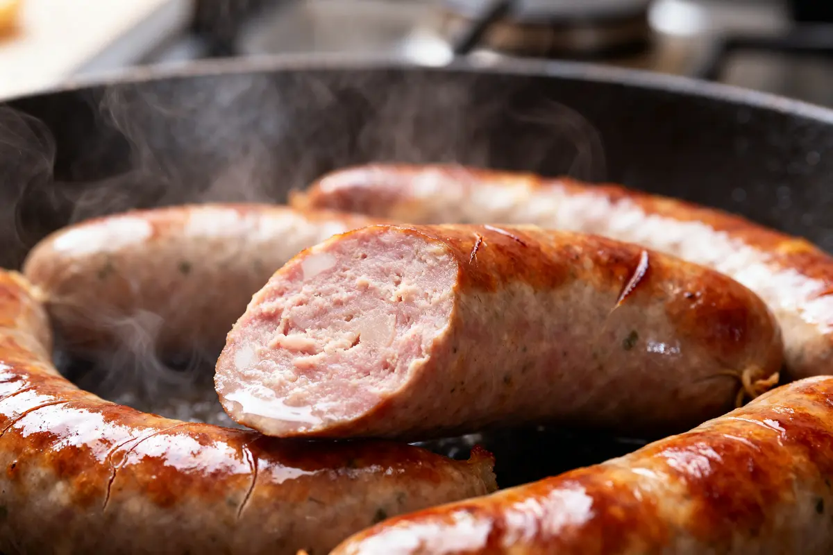 Saucisse de Strasbourg cuisson : toutes les méthodes pour réussir